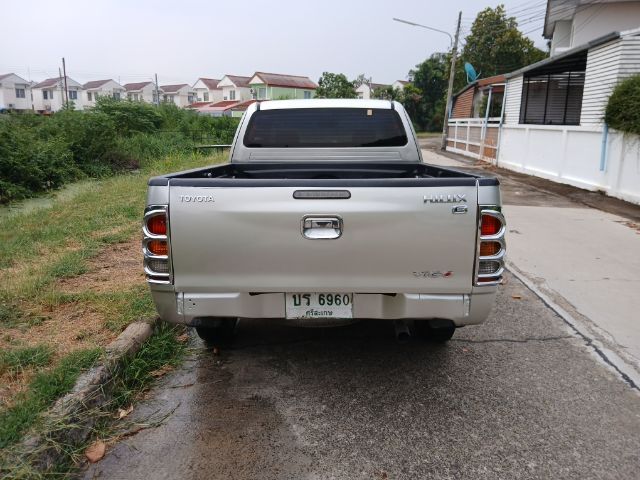 Toyota Hilux Vigo 2009 2.5 E Pickup ดีเซล ไม่ติดแก๊ส เกียร์ธรรมดา เทา รูปที่ 3