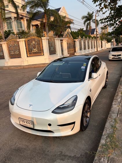 Tesla Model-3 2020 RWD (Standard Range) Sedan ไฟฟ้า ไม่ติดแก๊ส เกียร์อัตโนมัติ ขาว รูปที่ 2