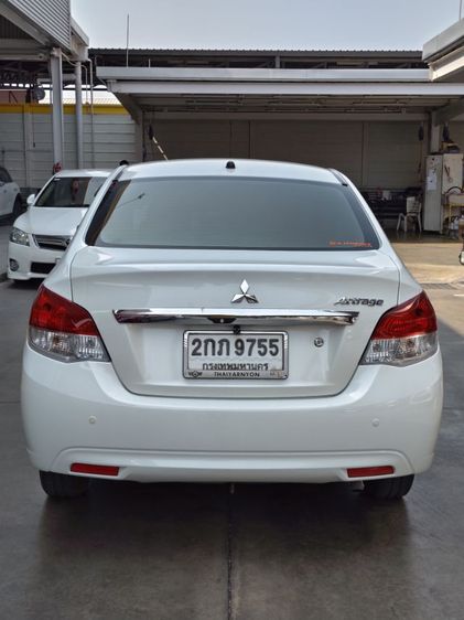 Mitsubishi Attrage 2013 1.2 GLX Sedan เบนซิน ไม่ติดแก๊ส เกียร์อัตโนมัติ ขาว รูปที่ 4
