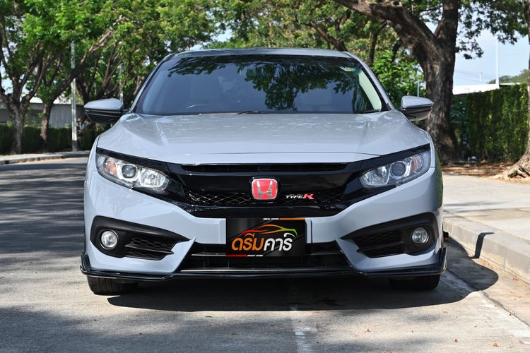 Honda Civic 2017 1.8 EL i-VTEC Sedan เบนซิน ไม่ติดแก๊ส เกียร์อัตโนมัติ เทา รูปที่ 2
