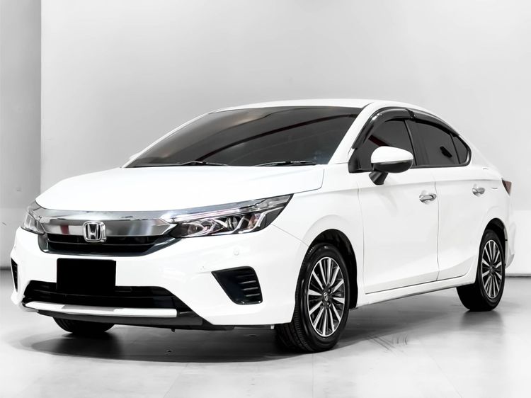 Honda City 2020 1.0 SV Sedan เบนซิน ไม่ติดแก๊ส เกียร์อัตโนมัติ ขาว