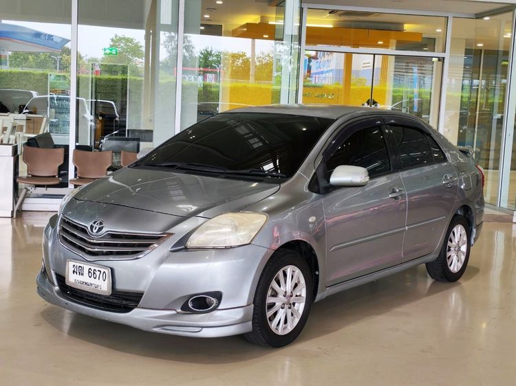 Toyota Vios 2011 1.5 E Sedan เบนซิน ไม่ติดแก๊ส เกียร์อัตโนมัติ เทา รูปที่ 3