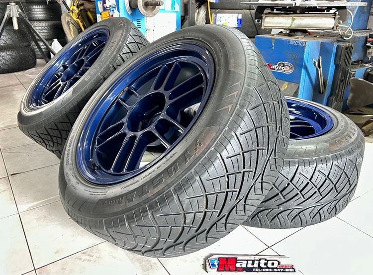 อะลูมิเนียมอัลลอย 18" Enkai RPF 1 18 5x114 พร้อมยาง 255 50 18