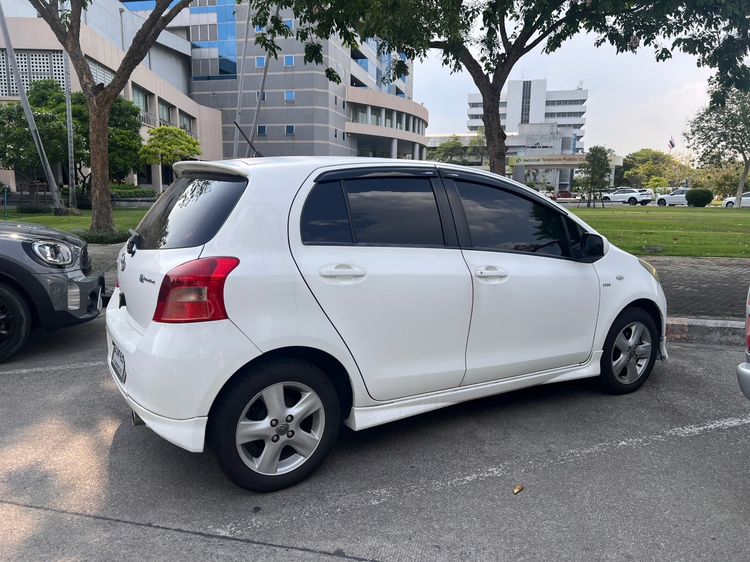 Toyota Yaris 2007 1.5 E Limited Sedan เบนซิน ไม่ติดแก๊ส เกียร์อัตโนมัติ ขาว รูปที่ 2