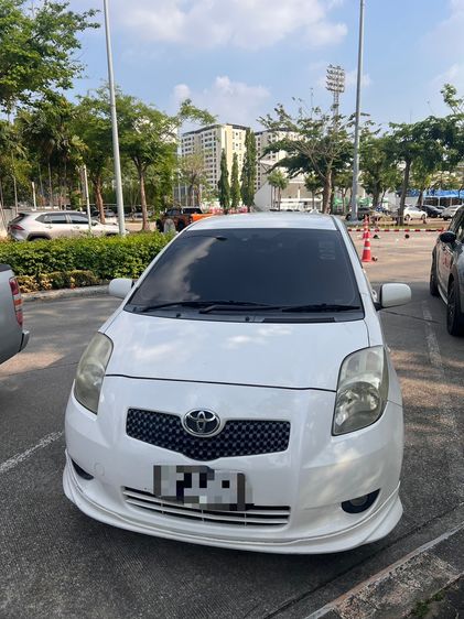 Toyota Yaris 2007 1.5 E Limited Sedan เบนซิน ไม่ติดแก๊ส เกียร์อัตโนมัติ ขาว รูปที่ 3