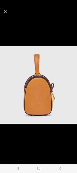 MCM Tracy Visetos Satchel Cognac รูปที่ 7