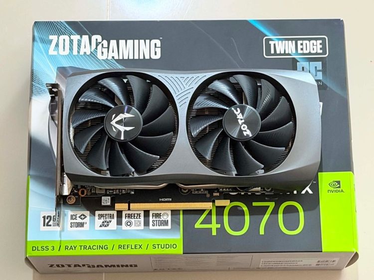อื่นๆ 4070 ZOTAC TWIN EDGE OC มือสอง