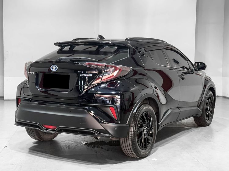 Toyota C-HR 2019 1.8 HV Hi Utility-car เบนซิน ไม่ติดแก๊ส เกียร์อัตโนมัติ ดำ รูปที่ 3