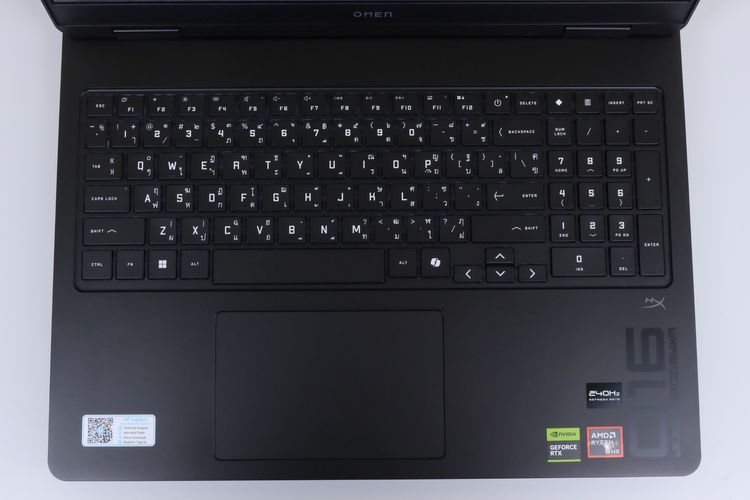 HP OMEN 16-AP0159AX Ryzen 9 8940HX.RTX5060 RAM16.512GB รูปที่ 2