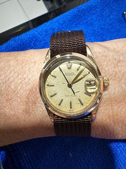 ทอง Rolex Oysterdate Precision Reference 6466