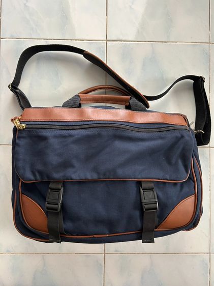 COLLECTOR'S ITEM L.L.Bean Vintage 90s Briefcase สภาพกริบ อะไหล่ทองเหลืองฉ่ำๆ