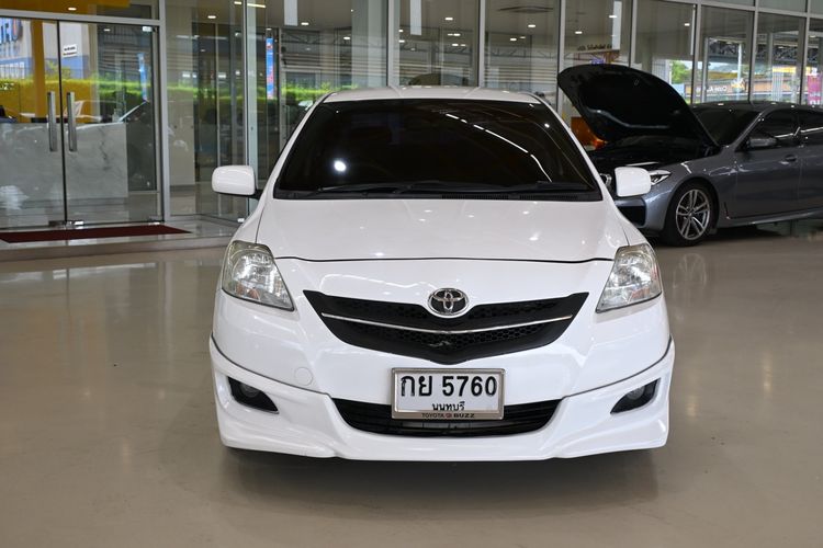 Toyota Vios 2011 1.5 J Sedan เบนซิน ไม่ติดแก๊ส เกียร์อัตโนมัติ ขาว
