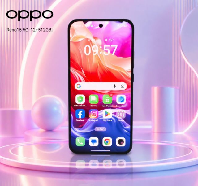 อื่นๆ 512 GB OPPO Reno 15 5G 512GB มือสอง