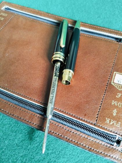 ขอขายปากกาลูกลื่นของแบรนด์ Mont blanc รุ่น meisterstuck เป็นปากกา Mont blanc เกรด AAA เหมือนใช้งานได้แต่หมึกหมดสภาพสวย รูปที่ 6