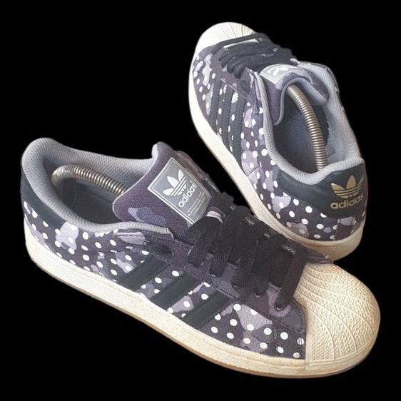 อื่นๆ ผ้าใบ รองเท้าผ้าใบ UK 8 | EU 42 | US 8.5 Adidas Superstar Vintage ปี 2012 ลายพิเศษหายาก 42 26.5