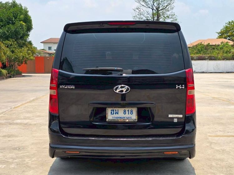 Hyundai H-1 2013 2.5 Deluxe ดีเซล เกียร์อัตโนมัติ ดำ รูปที่ 2