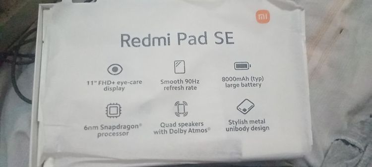 redmi pad se5gแรม8GB บวก 4GB ความจำ 256GBสภาพมือสองนางฟ้ามือเดวร้อนๆ รูปที่ 4