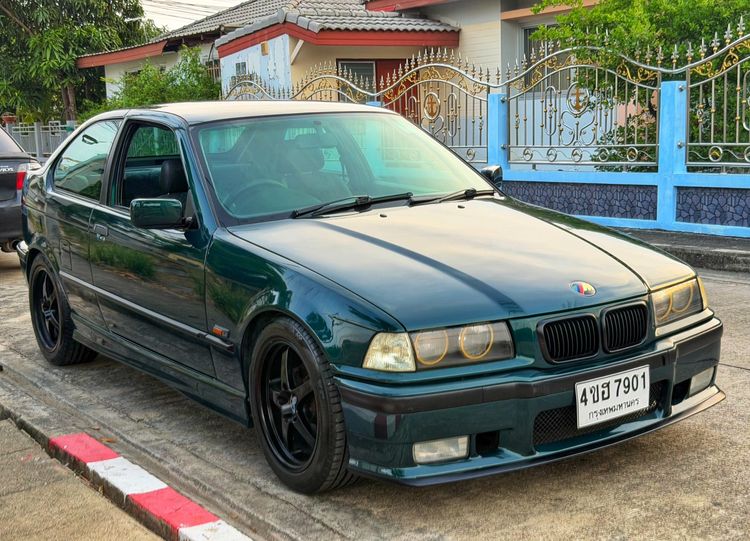 BMW Series 3 1995 318i Sedan เบนซิน ไม่ติดแก๊ส เกียร์อัตโนมัติ เขียว รูปที่ 3