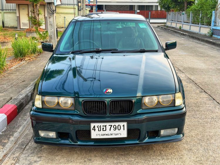 BMW Series 3 1995 318i Sedan เบนซิน ไม่ติดแก๊ส เกียร์อัตโนมัติ เขียว รูปที่ 2