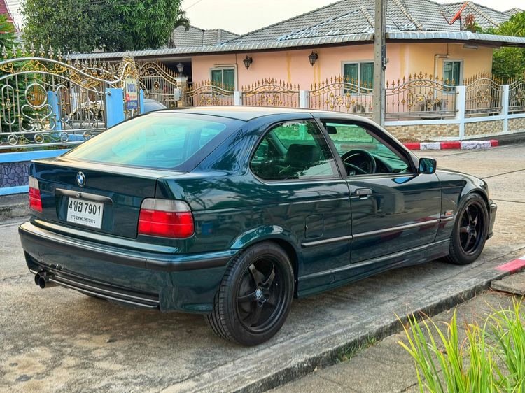 BMW Series 3 1995 318i Sedan เบนซิน ไม่ติดแก๊ส เกียร์อัตโนมัติ เขียว รูปที่ 4