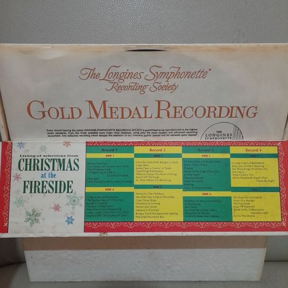 Boxset Christmas at the Fireside 4 แผ่น รูปที่ 2