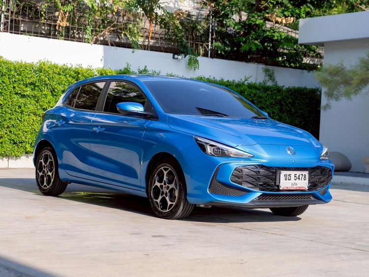 รถ MG MG3 1.5 X สี ฟ้า