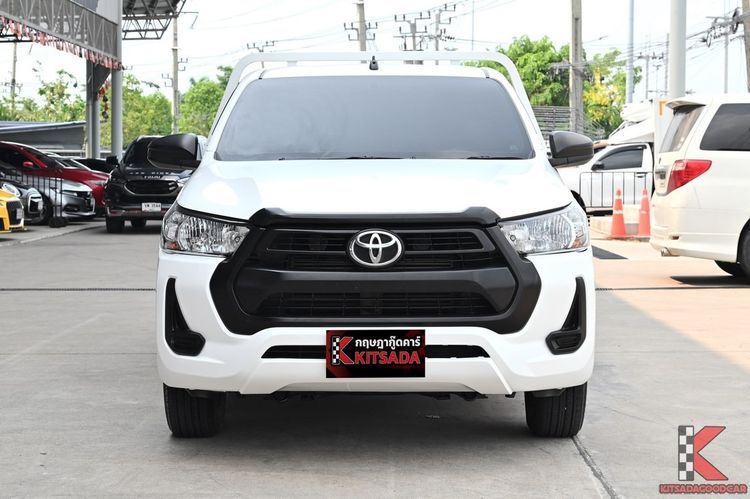 Toyota Hilux Revo 2022 2.4 Entry Pickup ดีเซล ไม่ติดแก๊ส เกียร์ธรรมดา ขาว รูปที่ 2