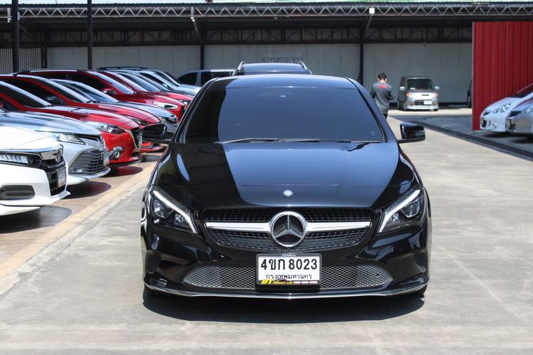Mercedes-Benz CLA-Class 2017 CLA200 Sedan เบนซิน ไม่ติดแก๊ส เกียร์อัตโนมัติ ดำ รูปที่ 2