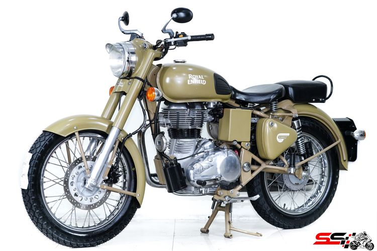 ROYAL ENFIELD CLASSIC 500 Desert Storm วิ่งน้อย 2,600km ไมล์แท้ รถเจ้าของเดียว ยางใหม่ เซอร์วิสพร้อมใช้งาน รูปที่ 3