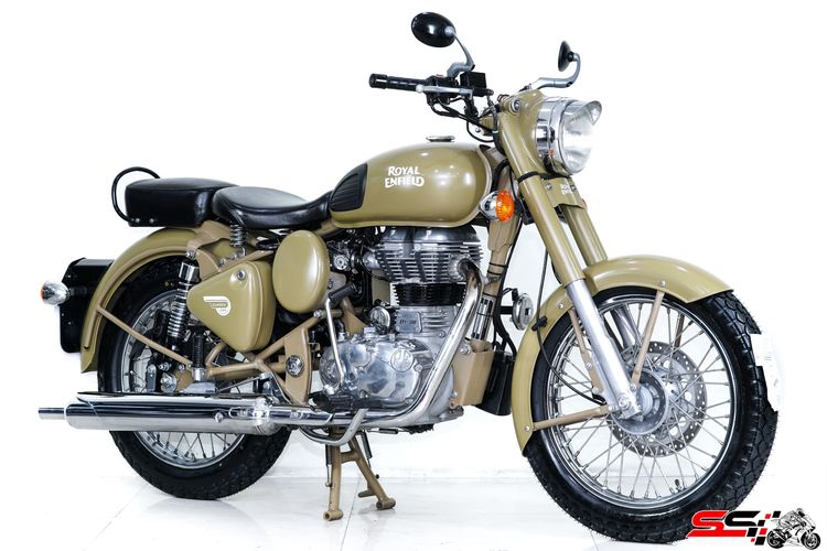 ROYAL ENFIELD CLASSIC 500 Desert Storm วิ่งน้อย 2,600km ไมล์แท้ รถเจ้าของเดียว ยางใหม่ เซอร์วิสพร้อมใช้งาน รูปที่ 11