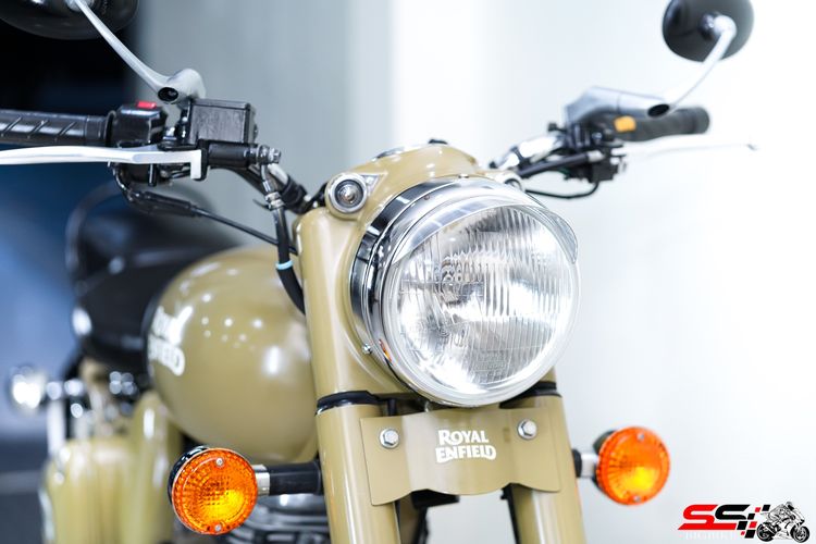 ROYAL ENFIELD CLASSIC 500 Desert Storm วิ่งน้อย 2,600km ไมล์แท้ รถเจ้าของเดียว ยางใหม่ เซอร์วิสพร้อมใช้งาน รูปที่ 17