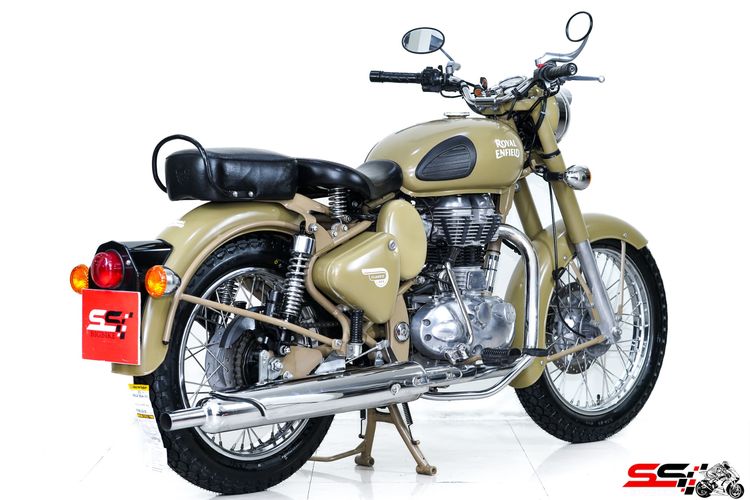 ROYAL ENFIELD CLASSIC 500 Desert Storm วิ่งน้อย 2,600km ไมล์แท้ รถเจ้าของเดียว ยางใหม่ เซอร์วิสพร้อมใช้งาน รูปที่ 5
