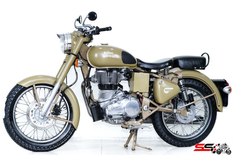 ROYAL ENFIELD CLASSIC 500 Desert Storm วิ่งน้อย 2,600km ไมล์แท้ รถเจ้าของเดียว ยางใหม่ เซอร์วิสพร้อมใช้งาน รูปที่ 13