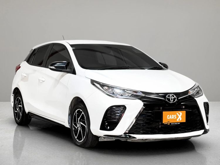 Toyota Yaris 2022 1.2 Sport Sedan เบนซิน ไม่ติดแก๊ส เกียร์อัตโนมัติ ขาว รูปที่ 4