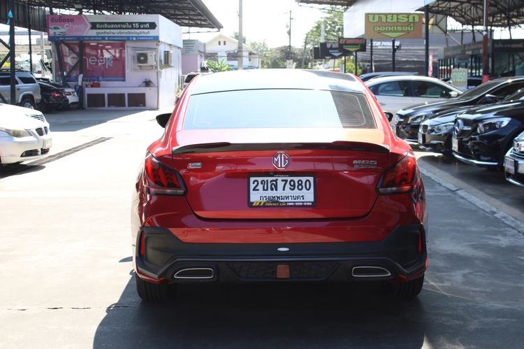 MG MG5 2022 1.5 X Sedan เบนซิน ไม่ติดแก๊ส เกียร์อัตโนมัติ แดง รูปที่ 4