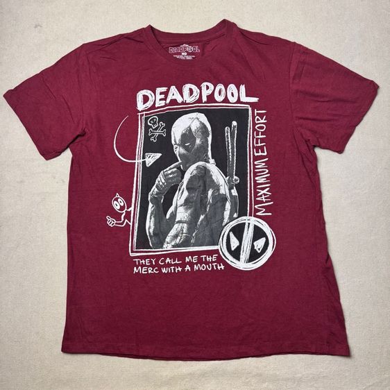 เสื้อยืด Deadpool Size M 