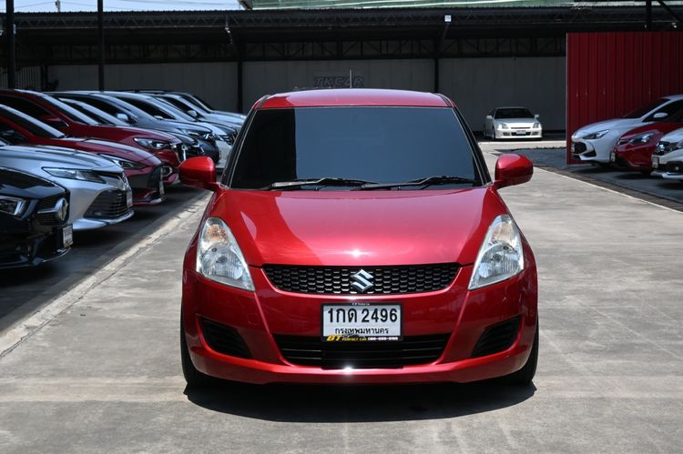 Suzuki Swift 2012 1.2 GLX Sedan เบนซิน ไม่ติดแก๊ส เกียร์อัตโนมัติ แดง รูปที่ 2