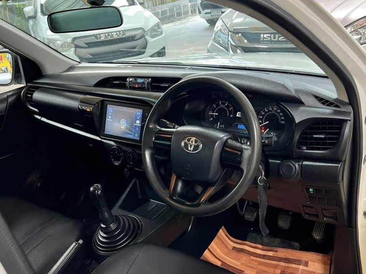 Toyota Hilux Revo 2021 2.4 Entry Pickup ดีเซล ไม่ติดแก๊ส เกียร์ธรรมดา ขาว รูปที่ 4