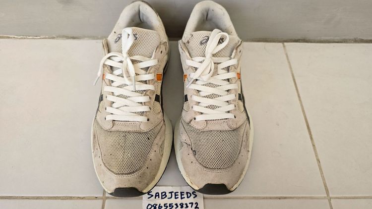 ขายรองเท้า ASICS สีครีม รุ่น Tarther Sc Low Cut Beige รูปที่ 3