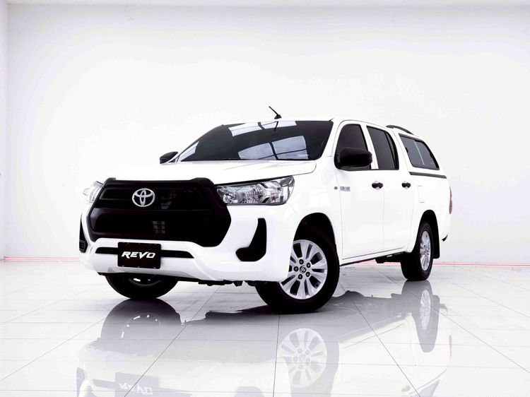 Toyota Hilux Revo 2020 Double Cab 2.4 Mid Z Edition Pickup ดีเซล ไม่ติดแก๊ส เกียร์อัตโนมัติ ขาว