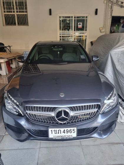 Mercedes-Benz C-Class 2015 C300 Sedan ดีเซล เกียร์อัตโนมัติ เทา รูปที่ 3