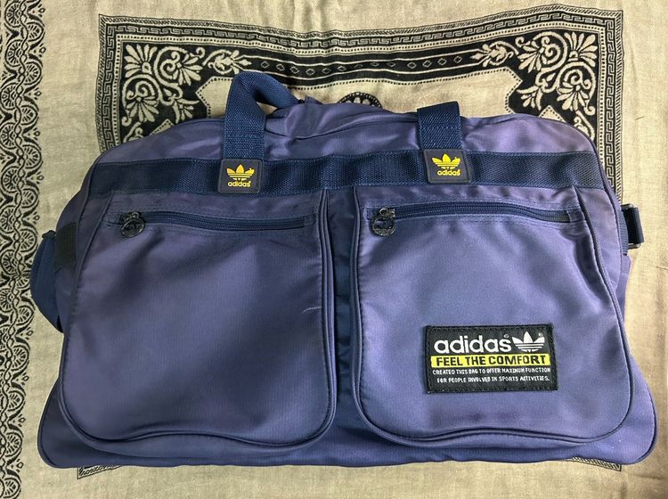 กระเป๋า Adidas Vintage รุ่น Feel the Comfort ทรง Boston Bag - Produced by ACE Japan