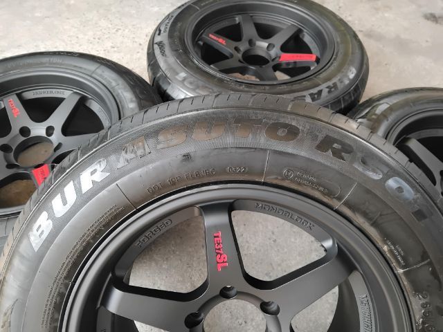 TE37 9 ครึ่ง 10 ครึ่งพร้อมยางปี 22 รูปที่ 2