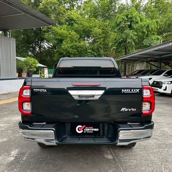 Toyota Hilux Revo 2021 2.4 Entry Pickup ดีเซล ไม่ติดแก๊ส เกียร์ธรรมดา ดำ รูปที่ 4