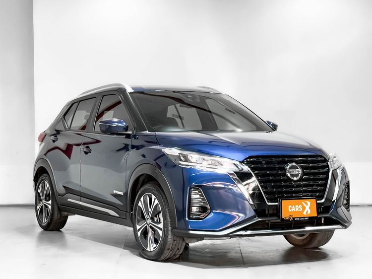 Nissan Kicks 2024 1.2 VL Sedan ไฮบริด ไม่ติดแก๊ส เกียร์อัตโนมัติ น้ำเงิน รูปที่ 4