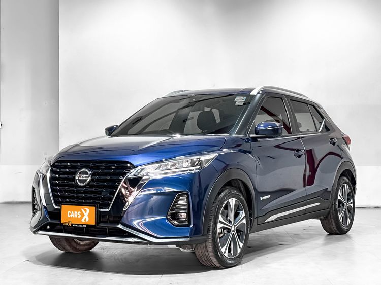 รถ Nissan Kicks 1.2 VL สี น้ำเงิน