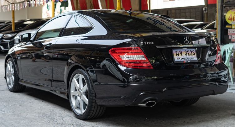 Mercedes-Benz C-Class 2012 C180 Sedan เบนซิน ไม่ติดแก๊ส เกียร์อัตโนมัติ ดำ รูปที่ 3