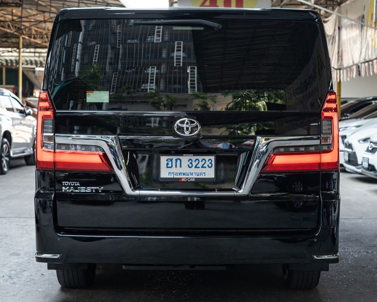 Toyota Majesty 2021 2.8 Premium Van ดีเซล ไม่ติดแก๊ส เกียร์อัตโนมัติ ดำ รูปที่ 4