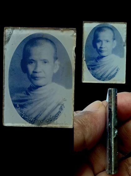 รูปถ่ายกระจก2หน้า หลวงพ่อสว่าง (พระวิบูลวชิรธรรม) วัดท่าพุทรา จ.กำแพงเพชร รูปที่ 4