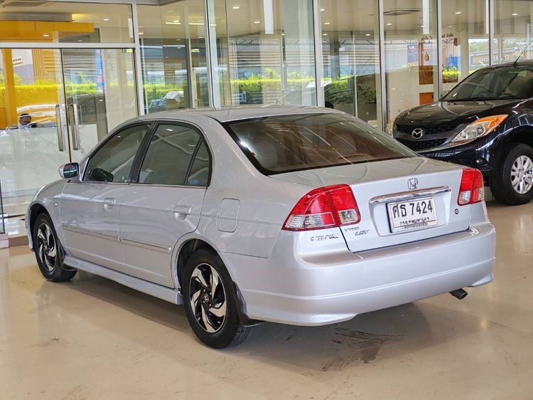 Honda Civic 2005 1.7 VTi Sedan เบนซิน ไม่ติดแก๊ส เกียร์อัตโนมัติ บรอนซ์เงิน รูปที่ 4